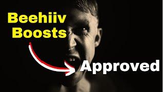 THE BEST Way to Get Approved with Beehiiv Boost | how to get approved beehiiv boost