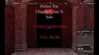 (New WR)(38s090ms)Rickey Rat chapter 1 Speedrun Solo Any%
