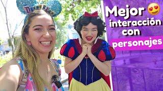 TODOS estos PERSONAJES puedes CONOCER en DISNEYLAND en un día 