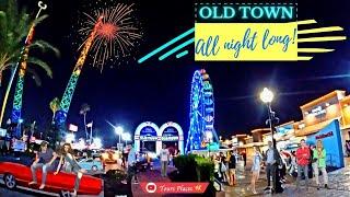 The night vibrates at Old Town, Kissimmee, FL.