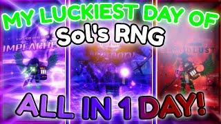 I ROLLED MEMORY, IMPEACHED AND 2 BLOODLUST'S IN 1 DAY IN SOL'S RNG!