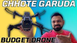 CHHOTE GARUDA Obstacle Avoiding Drone Review | best drone under 10000 | mini drone with camera