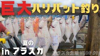ENG/日【アラスカ生活 #8】巨大ハリバット釣り in 夏のアラスカ