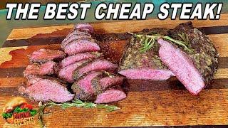 THE PERFECT TOP ROUND STEAK! | Smoked And Seared To Perfection | Fatty's Feasts