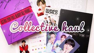  Распаковка альбомов и мерча Astro, Stay Kids, BTS, SHINee // Collective haul 