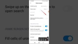 2 important home screen setting on redmi note 8