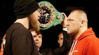 Robert Helenius vs. Johann Duhaupas - Staredown, Helsinki March 4 2016