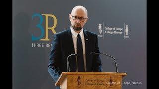 Arseniy Yatsenyuk - Russia as a threat