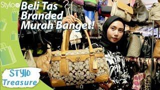 Belanja Tas Branded Murah di Pasar Baru Jakarta | Pusat Tas Wanita Bermerek Preloved / Bekas /Second