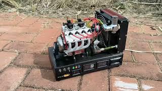 Fire Up DIY CISON V8 Engine - EngineDIY