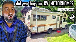 DID WE JUST BUY A RV MOTOR HOME?