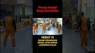 Tarung Derajat - Sang Guru Badai Hebat Mengalahkan Orang Besar Langsung Kalah #viral #shorts