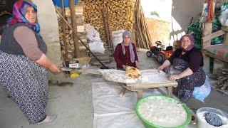 Köy ekmeği nasıl yapılır kıymalı pide yapımı how to make village bread