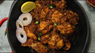 Tasty Chicken Roast Recipe | Kerala Style Chicken Ularthiyathu