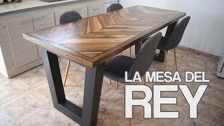 MESA ESTILO INDUSTRIAL By Easy. - PROYECTO MUEBLE (La Mesa del Rey)