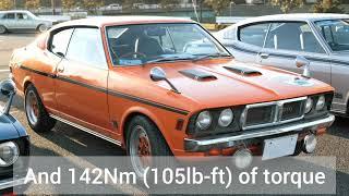 1min Car Introduction | 1970-1977 Mitsubishi Colt Galant GTO MR