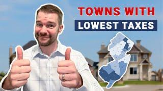 TOP 5 Towns in NJ with the lowest Taxes!!//Central Jersey//New Jersey Taxes