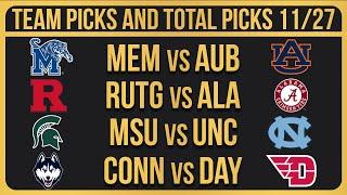 College Basketball Picks & Predictions Today 11/27/24 | NCAAB Picks Today