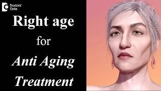 At what age should you start using anti aging treatment? - Dr. Rajdeep Mysore
