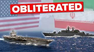 How U.S. DESTROYED Iran's Navy in 24 Hours