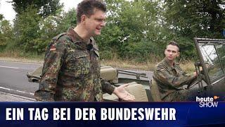 STILLGESTANDEN! Lutz und Fabian bei der Bundeswehr | heute-show