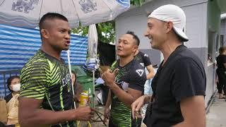 Foreigner shocks Buakaw by speaking isaan language