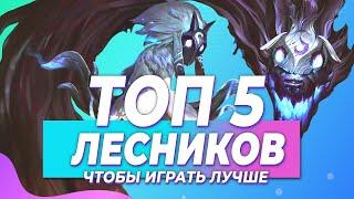 ТОП 5 ЛЕСНИКОВ НА КОТОРЫХ ТЫ ДОЛЖЕН УМЕТЬ ИГРАТЬ | ПОДНИМАЕМ ЭЛО В КОНЦЕ СЕЗОНА | PROGUIDES