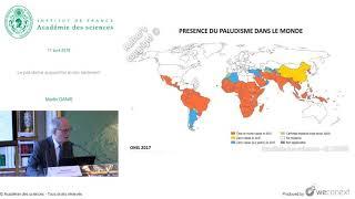 [Conférence] M. DANIS - Le paludisme aujourd'hui et son traitement