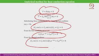 Lec 48 Numerical Modelling for welding