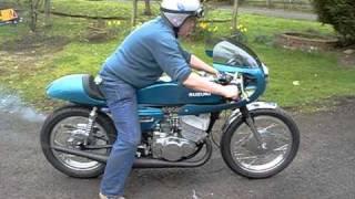 Suzuki T500 road test after rebuild