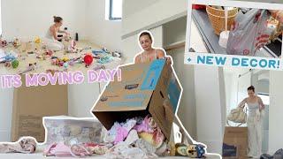 it's moving day!!! unpacking + target shopping for the new house