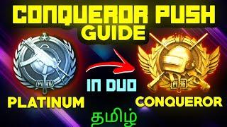 Complete guide for duo CONQUEROR in TAMIL | தமிழ் | HOW TO HANDLE LAST ZONE FIGHT 