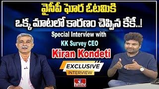 యువ కెరటాలు | KK Survey CEO Kiran Kondeti Exclusive Interview | KK SURVEY's | hmtv