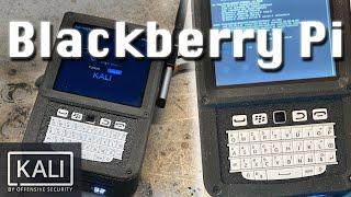 Blackberry Pi - Portable Handheld Kali Linux Hacking Computer / Cyberdeck