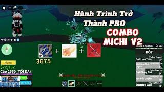 COMBO MOCHI V2 Hành Trình Trở Thành PRO PVP Trong Blox Frut/ JT TheGamer