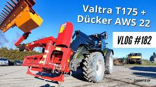 Vlog #182 Heckenpflege mit Valtra T175 + Dücker AWS 22. Überzeugendes Gespann? #valtra