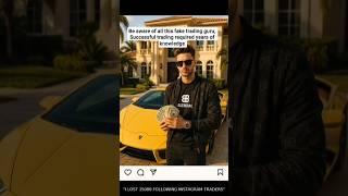 Stop following fake trading guru, successful trading required years of knowledge #trading #fyp #fy