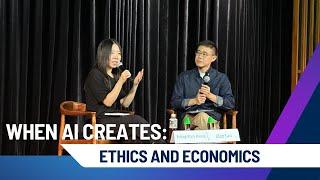 When AI Creates: Ethics and Economics