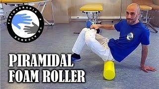 Foam roller ejercicios para piramidal o piriforme