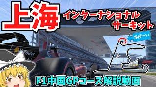 【F1 サーキット】上海・インターナショナル・サーキットを徹底解説～超ロングコーナ！～【中国GP】