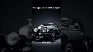 What if a timeless oldtimer fused with the unmatched luxury of Rolls-Royce?#CarMashup #unrealmerge