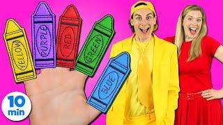 Colors Finger Family and More Finger Family Songs - Kids Nursery Rhyme