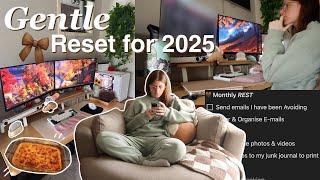 NEW YEAR RESET  ️2025 goal setting, vision boards, getting organised cooking, & cleaning