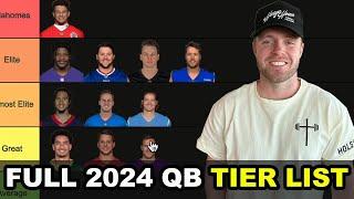 2024 NFL QB Tier List