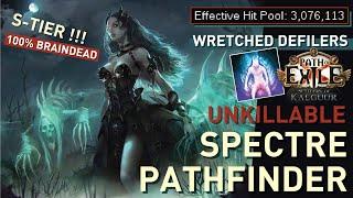 Near-Unkillable Raise Spectre Pathfinder Build in 3.25 |【100% Braindead】Walking Simulator playstyle!