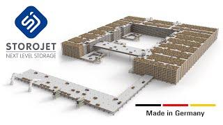 STOROJET automatisches Lager- und Kommissioniersystem - Made In Germany