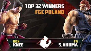 TWT FGC POLAND | TOP 32 Winners | KNEE (Kazuya) vs Superakouma (AKUMA) | Tekken World TOUR