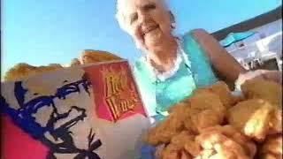 Kentucky Fried Chicken (1998) Television Commercial - Hot Wings Grandma - KFC