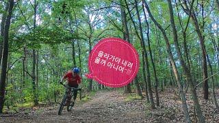 [대구 mtb]올마운틴 자전거 싱글 업힐 하는법~!!