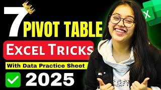 Top 7 Pivot Table Techniques in Excel 2025